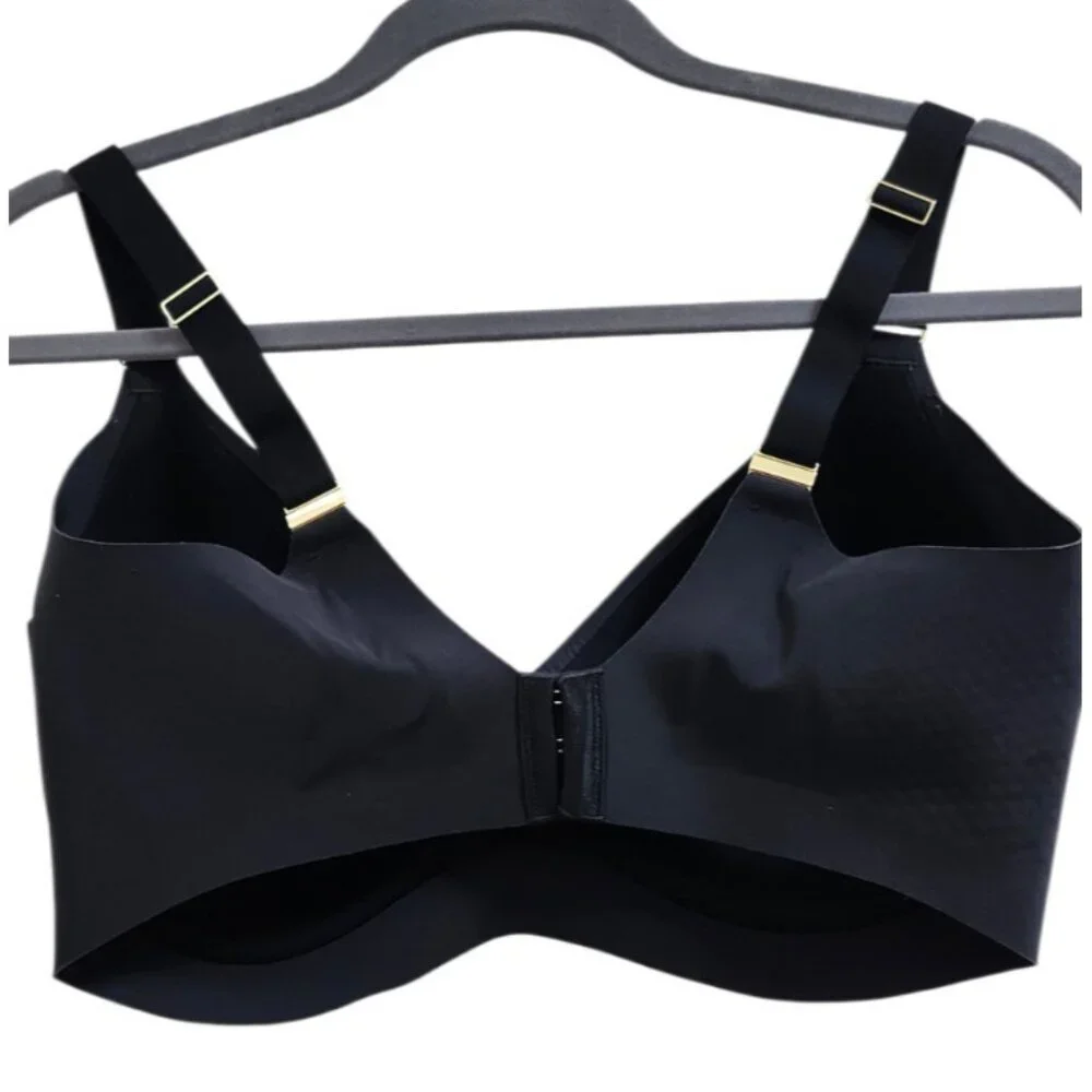 Honeylove 34DDD Wireless Bra Black Sculpting Lift Seamless Support Shapewear
